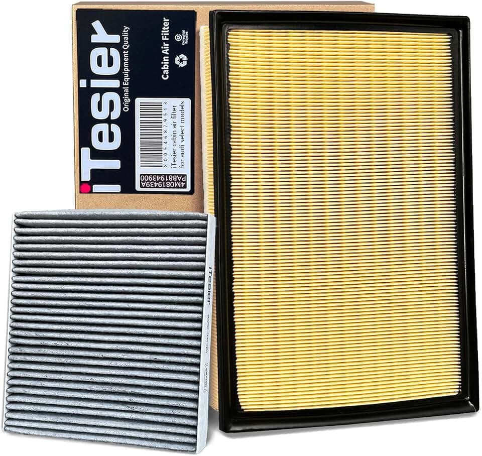 Cabin & Engine Air Filter Kit for 4Runner (2010-2024) V6 4.0L