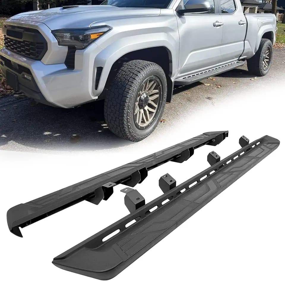 TRUMGETA 5.5" Running Boards Fit for 2024-2026 Toyota Tacoma (Fits Hybrid)