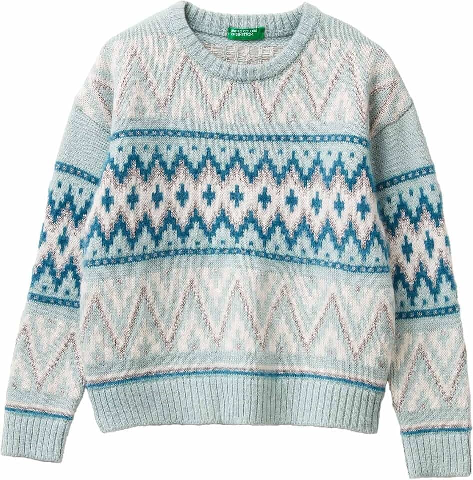 United Colors of Benetton Unisex Kinder Maglia G/C M/L 1x0aq109o Pullover