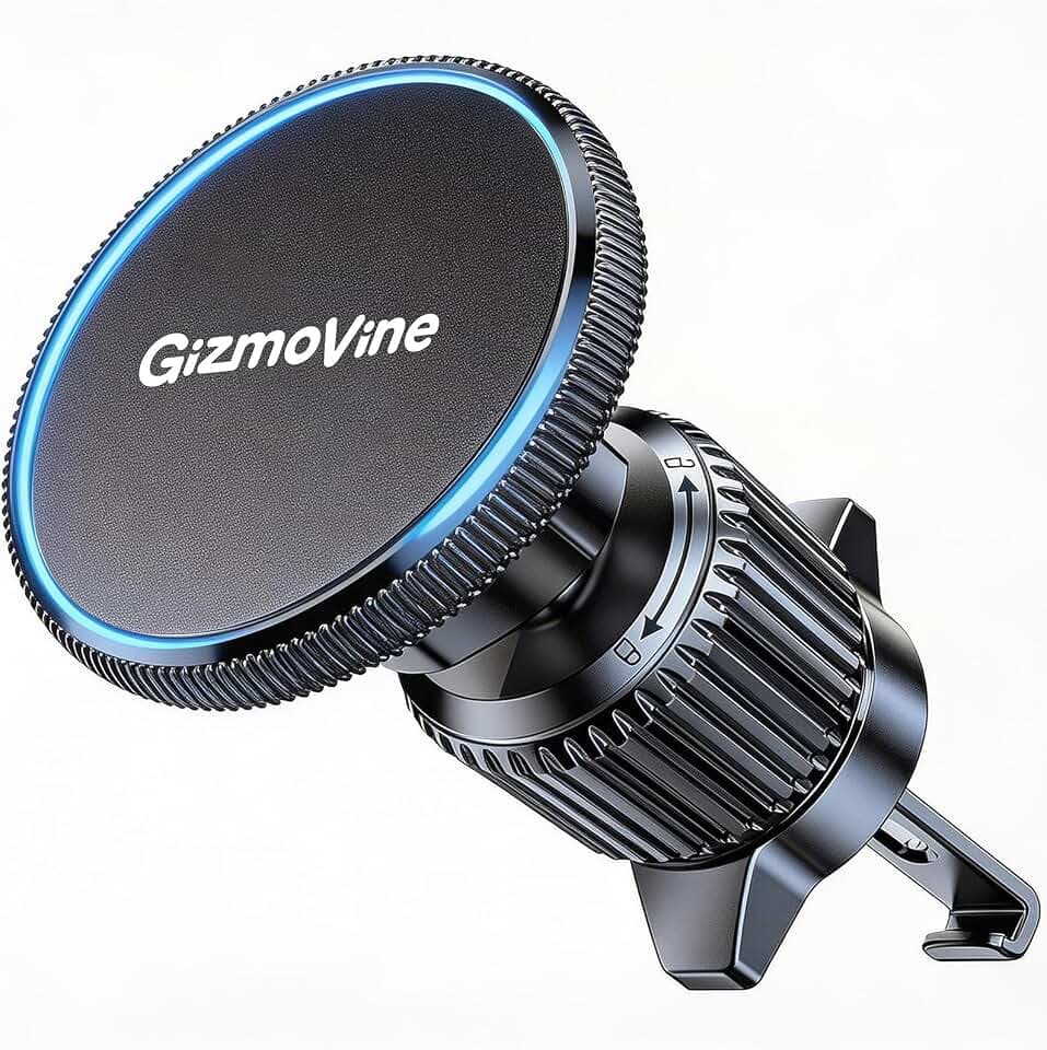 GizmoVine Magnetische Handyhalterung Auto für iPhone 12–17 MagSafe