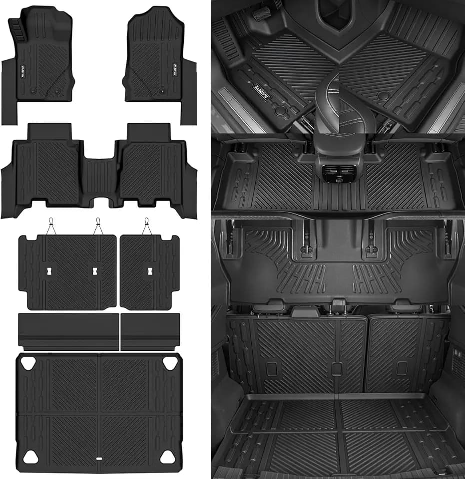 Naibeve Floor Mats for 2021-2025 Ford Bronco 4 Door