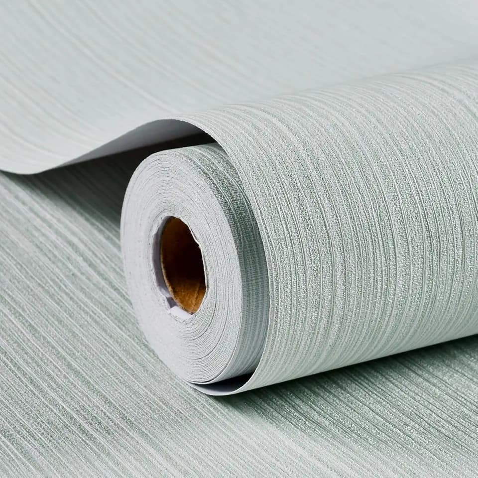 Haimin Grasscloth Wallpaper Textured 24in X 393in Fabric Contact Paper Textured Linen Peel and Stick Self-Adhesive Thick Vinyl Embossed Wallpaper