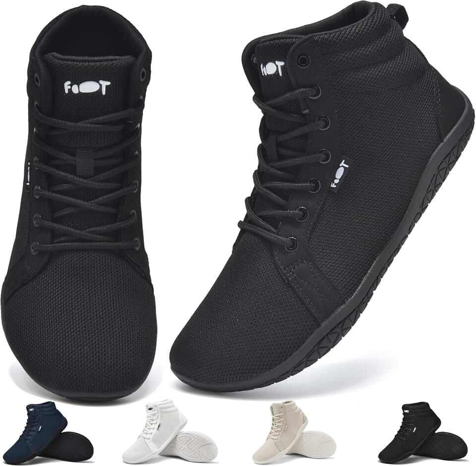 Wizshoe Barfuss Schuhe Damen Herren Hi top Breite Traillaufschuhe Gr. 37-47