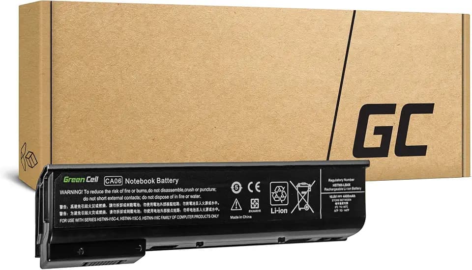 Green Cell Laptop Akku HP CA06XL CA06 718754-001 718755-001 718756-001 718677-421 718678-421 HSTNN-DB4Y für HP ProBook 640 645 650 655 G1 (4400 mAh, 10.8-11.1 V, Farbe Schwarz)