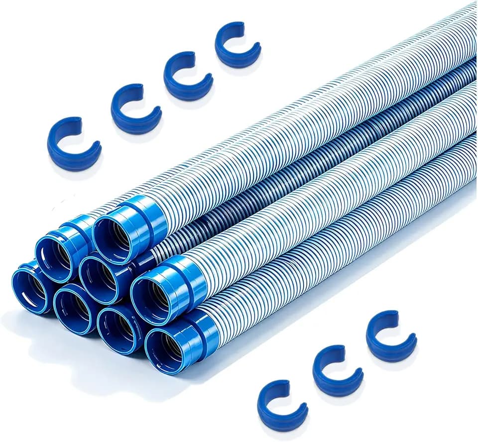 Pool Cleaner Hose for MX6 MX8 Replacement Parts Pool Use, Pool Vacuum Hose with Twist Lock 39'' Replacement(8 Pack)