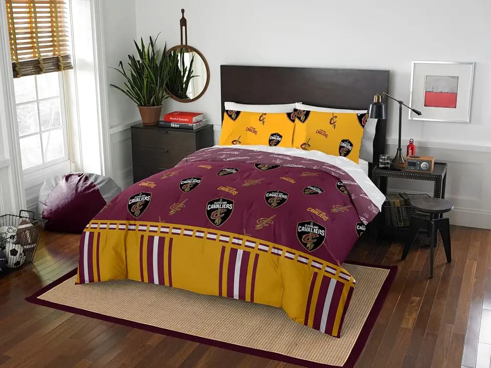 Northwest NBA Unisex Rotary Queen Bed in a Bag Set