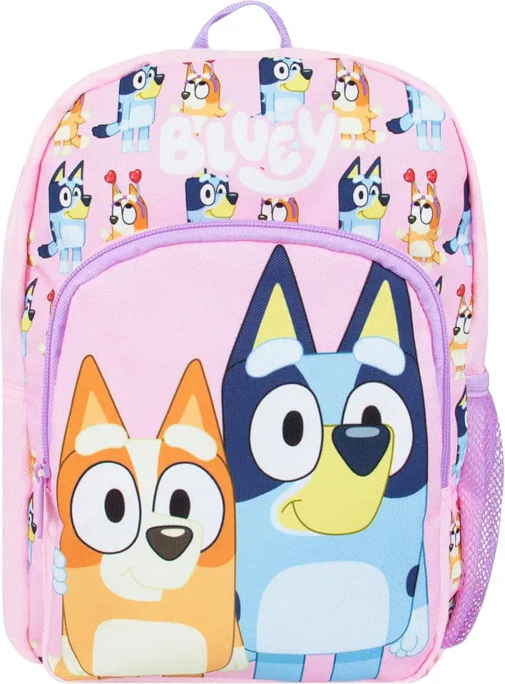 Bluey Toddler Backpack | Bingo Bag| Toddler Bag | Little Girls Backpack | One Size Pink