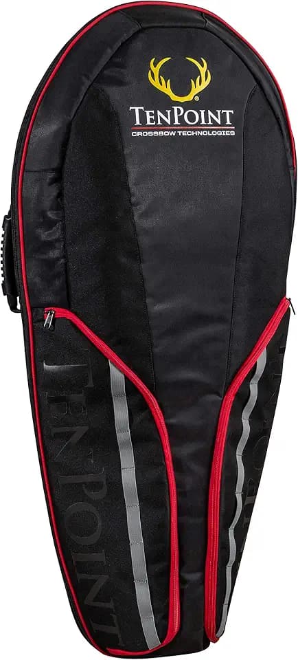 TenPoint Narrow Soft Case, Black/Red - Easily Transport & Protect Your Crossbow