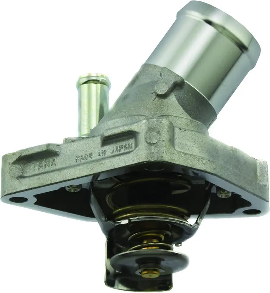 AISIN GENUINE THN-007 Engine Coolant Thermostat with Housing - Compatible with Select Infiniti FX35, G35, M35 Nissan Frontier, NV1500, NV2500, NV3500, Pathfinder, Xterra