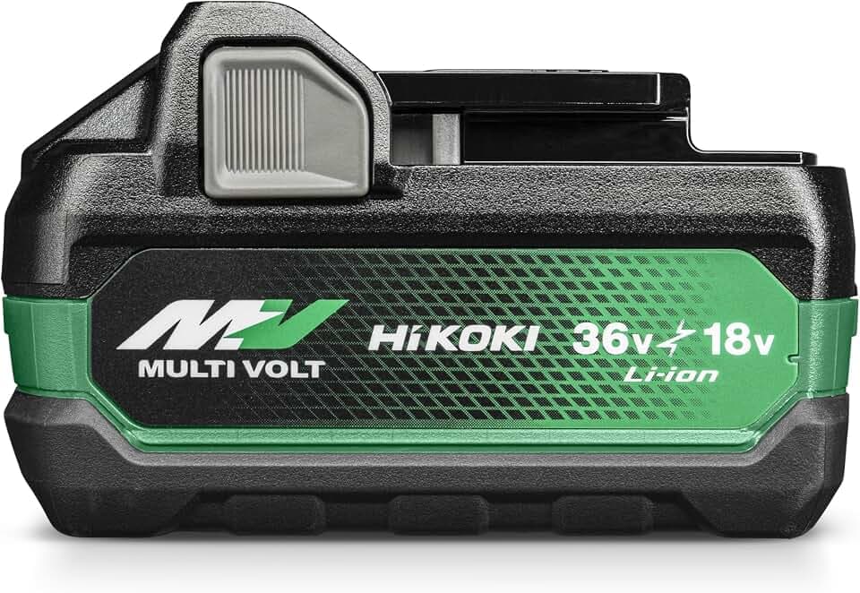 HiKOKI Multi Volt Akku BSL36A18X, Li-Ion Ersatzakku 18V 5,0Ah & 36V 2,5Ah