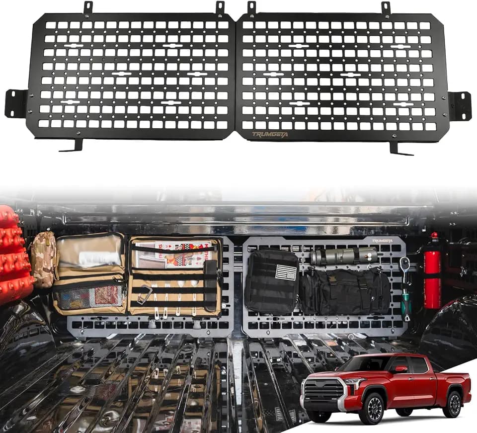 Trumgeta 5.5ft Short Truck Bed Front MOLLE Panel for Tundra 2022-2026