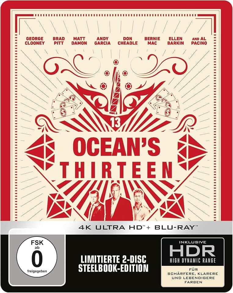 Ocean's Thirteen - Limited Steelbook [Blu-ray]