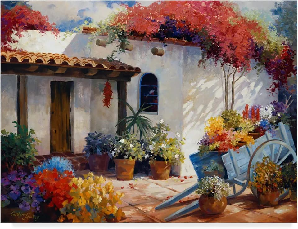 Trademark Fine Art Casa Paloma by Carolyne Hawley, 18x24-Inch