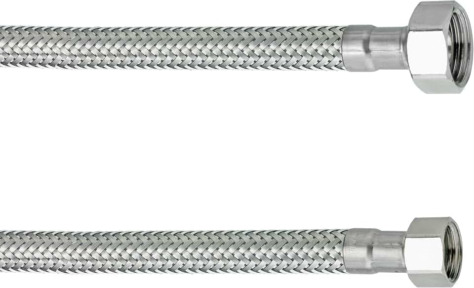 Cornat Flexibler Verbindungsschlauch – 1000 mm – 1/2 Zoll IG x 3/8 Zoll IG
