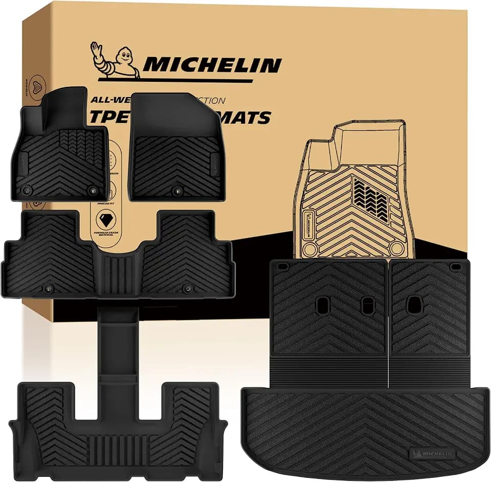 Michelin Vehicle Mats for 2020-2025 Hyundai Palisade 7 & 8 Seats