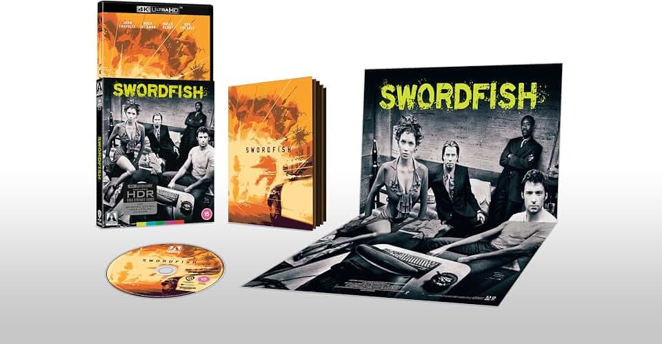 Arrow Video Swordfish Limited Edition 4K UHD [Blu-ray] [Region Free]