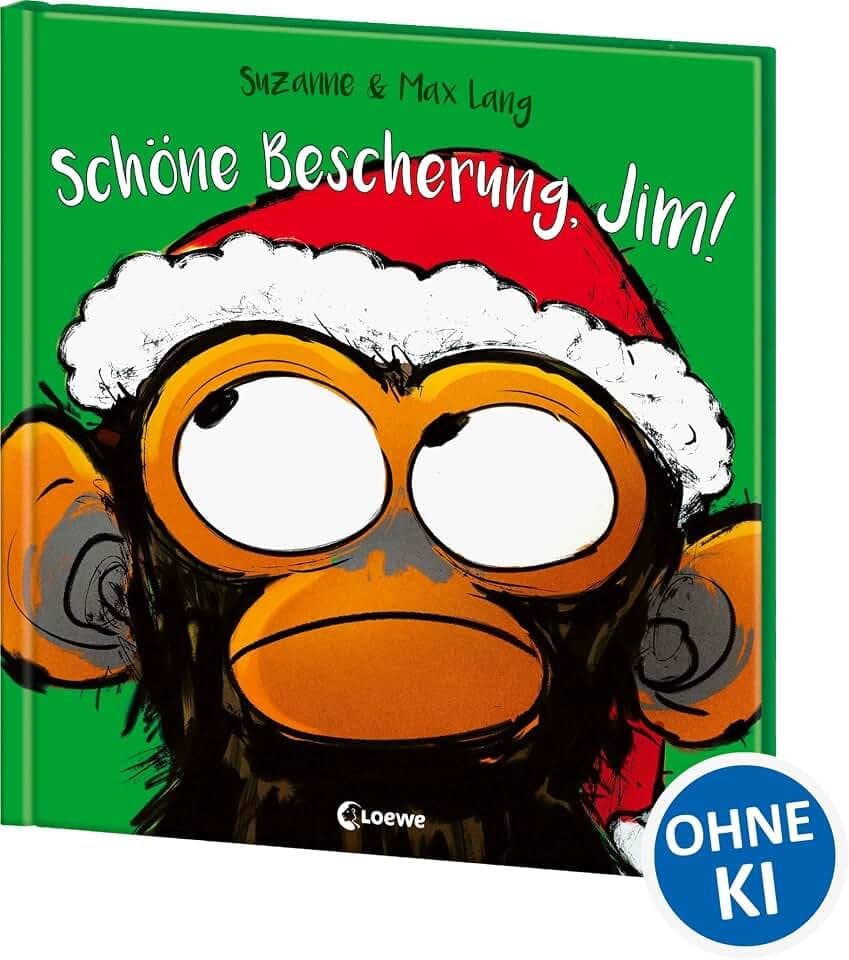 Schöne Bescherung, Jim!: Lustiges Bilderbuch über schlechte Laune in der Weihnachtszeit - Feiere gemeinsam mit dem unvergleichbar lustigen Jim!