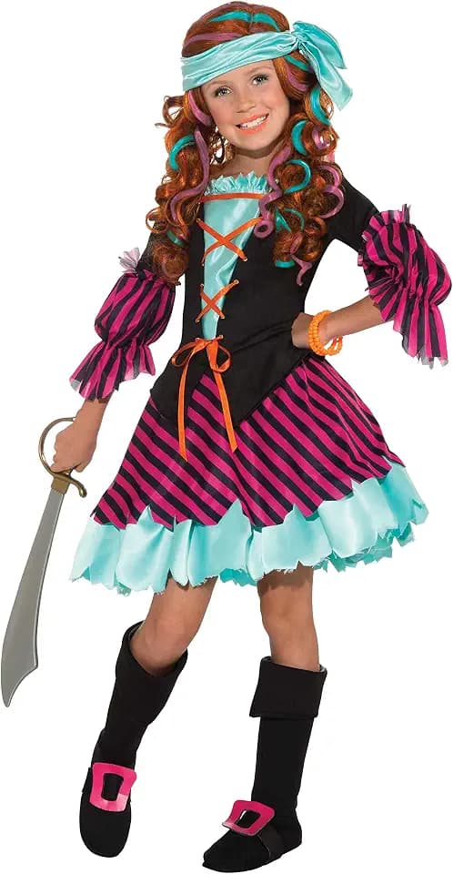 Rubies Salty Taffy Girl's Pirate Costume