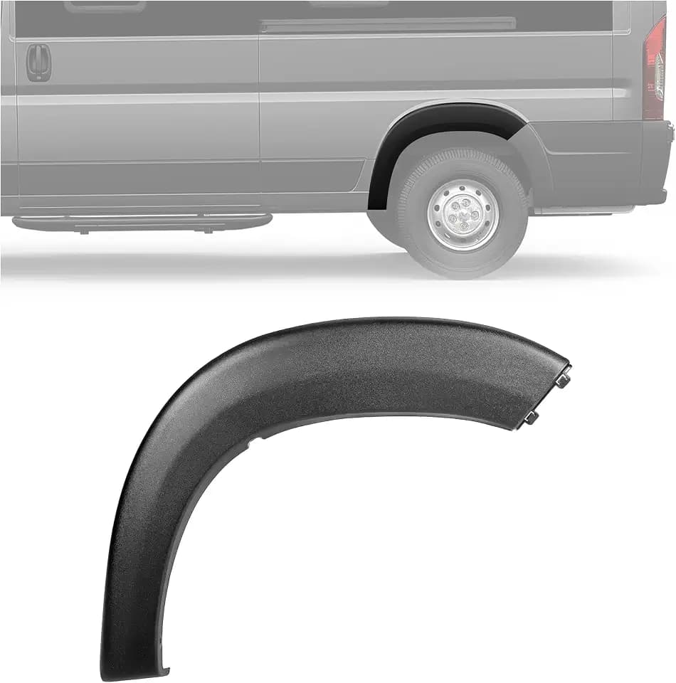 HECASA Molding Wheel Trim Fender Flare Compatible with 19-22 Ram Promaster