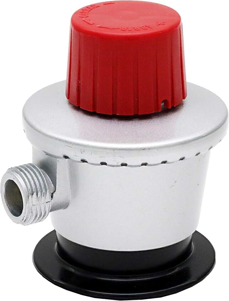 Com-Gas 200084J Gasregler, freier Auslauf, Rot