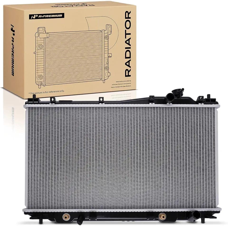 A-Premium Engine Coolant Radiator Assembly with Transmission Oil Cooler