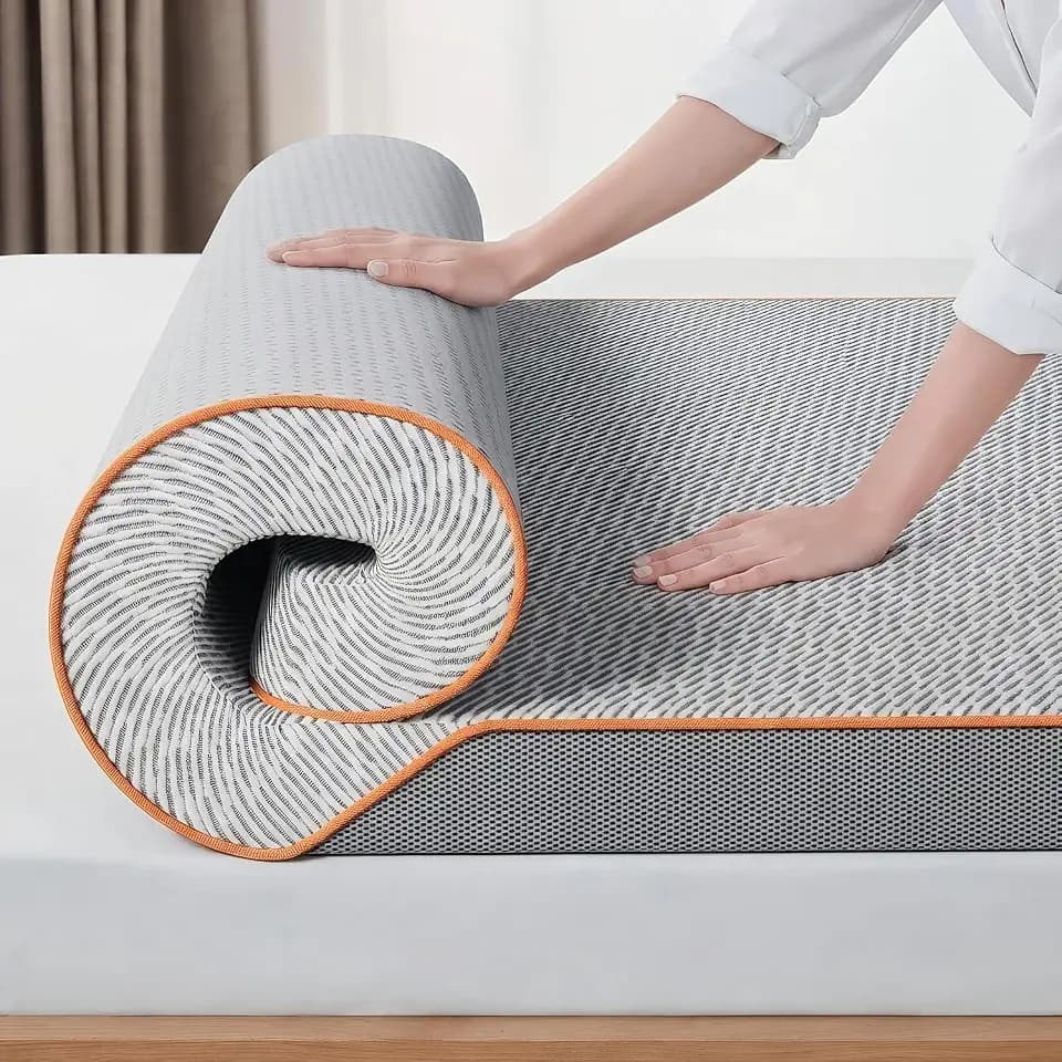 PERLECARE Topper 160x200 cm H3/H4, 7.5cm Höhe Hart Matratzentopper, Premium Gel Kaltschaum Topper, Atmungsaktiv & Waschbar Für Bett, Boxspringbett, Schlafsofa und Wohnwagen, Öko-TEX® Zertifiziert