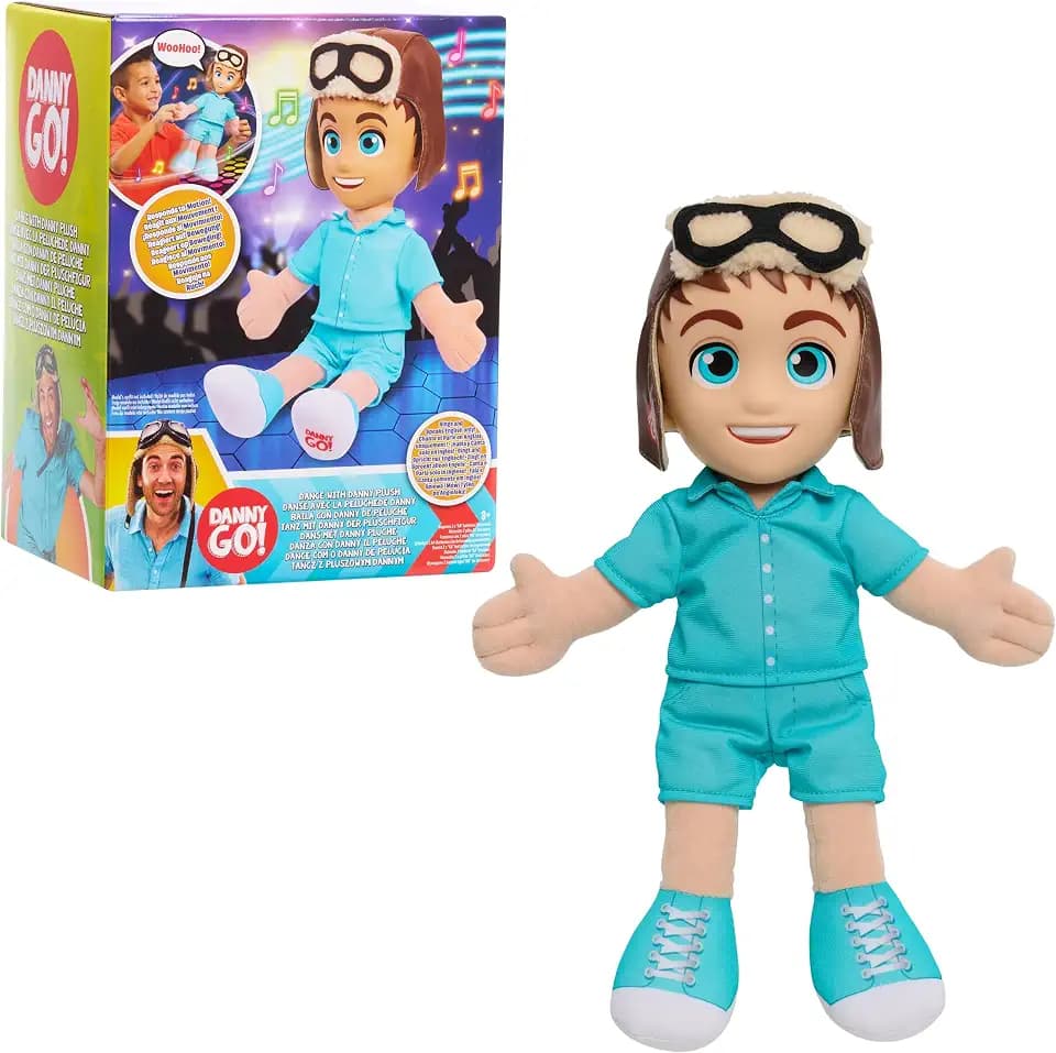 Danny Go! Dance with Danny Interactive Plush, Motion-Activated Dancing Toy
