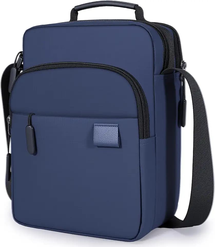 Messenger Bag for Men Sling Bag Anti Theft Crossbody Shoulder Bag Large Capacity Business Satchel for Travel Work