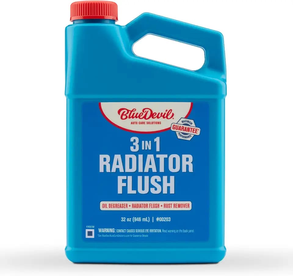 BlueDevil 3 in 1 Radiator Flush | 32 oz. | 1 Pack