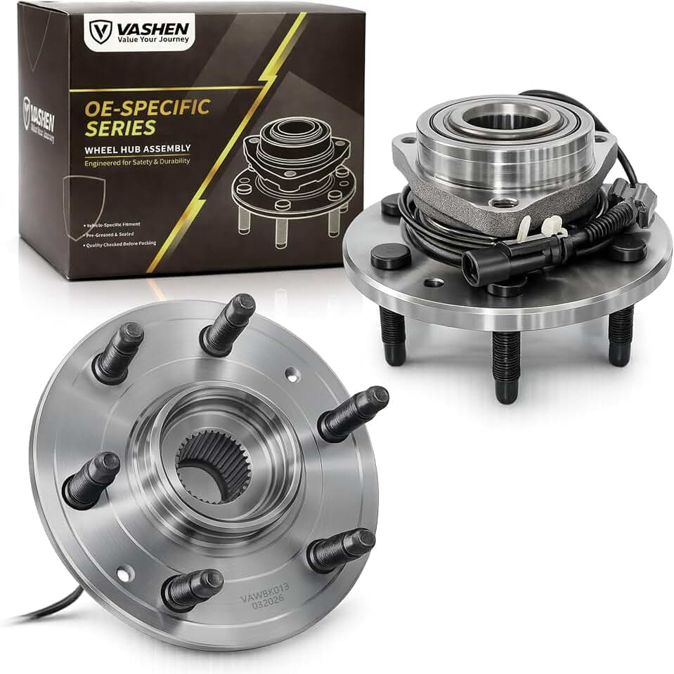 Pair 515160 Front Wheel Bearing Hub Assembly for Chevy Silverado 4WD