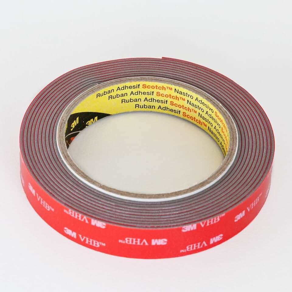 3M VHB GPH 160GF doppelseitiges Klebeband grau 19mm x 3m 1,6mm Dicke