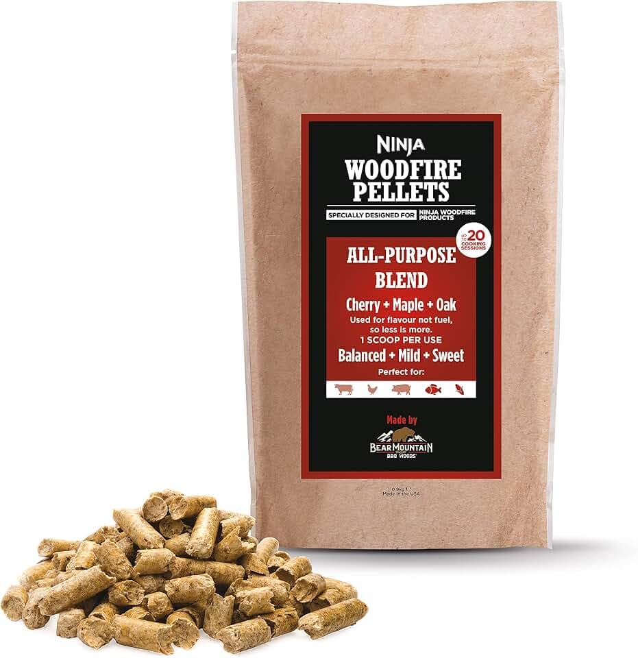 Ninja Woodfire Pellets Allzweckmischung [XSKOGAPLT2EU] 900g, XSKOGAPBPL2UK | Offizielle Ninja Woodfire Pellets, XSKOGAPBPL2UK