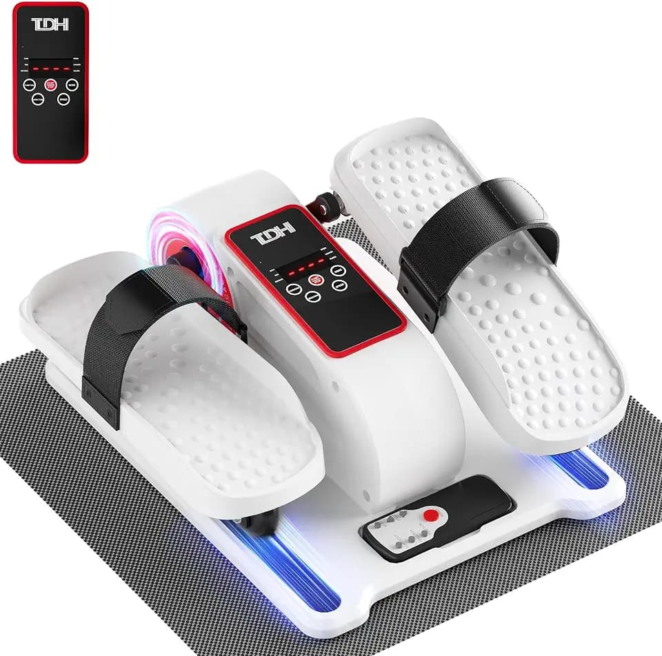 TDH Under Desk Elliptical Machine Leg Exerciser Electric
