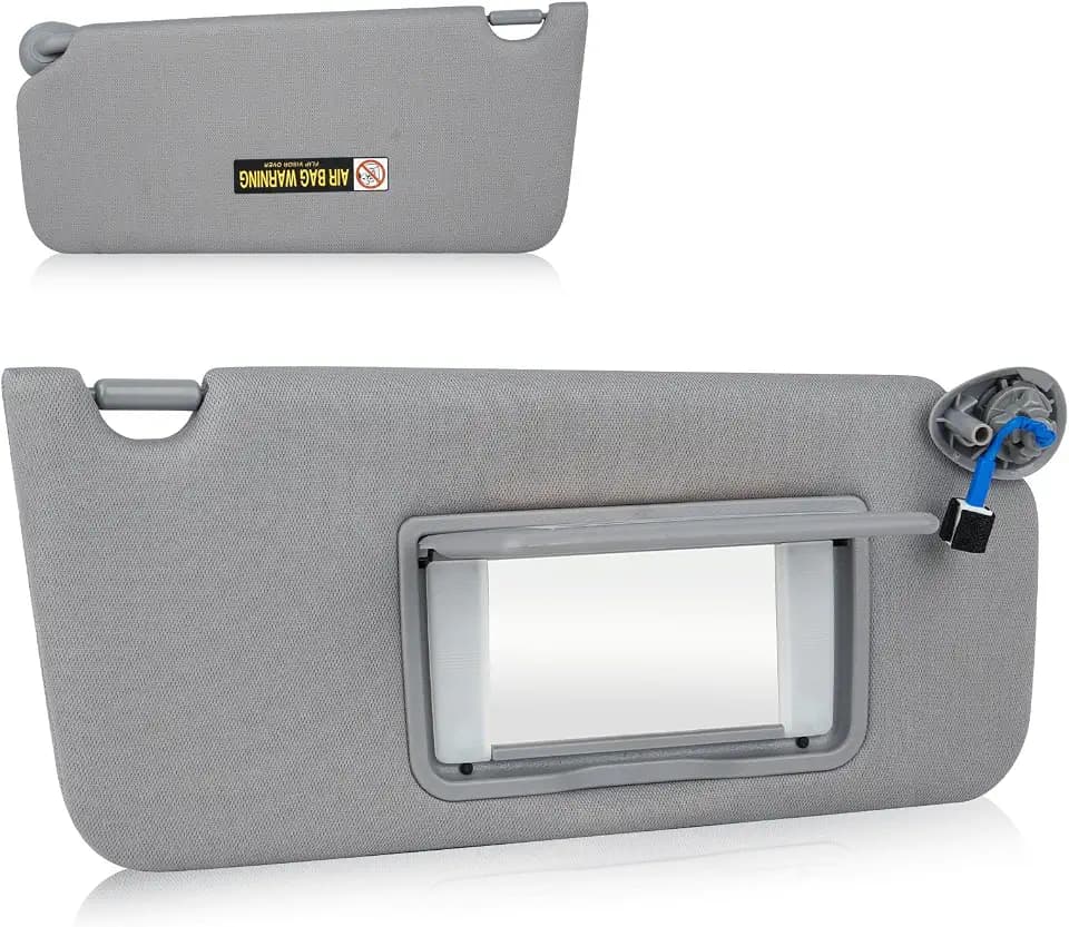 Gray Fit for Honda Accord 2008 2009 2010 Passenger Right Side Sun Visor