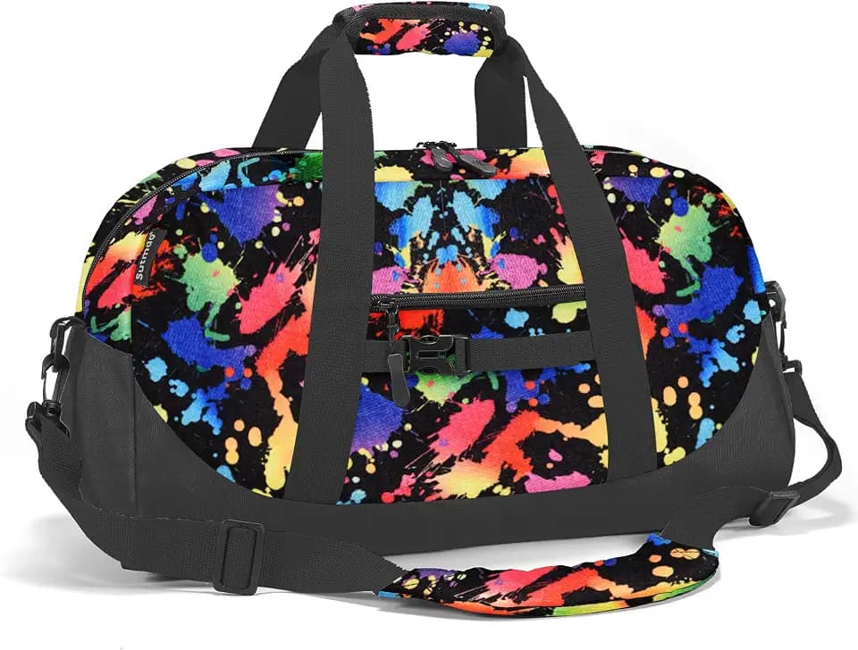 Kids Overnighter Duffel Bag Carry-On Size Sport Bag（11cse)