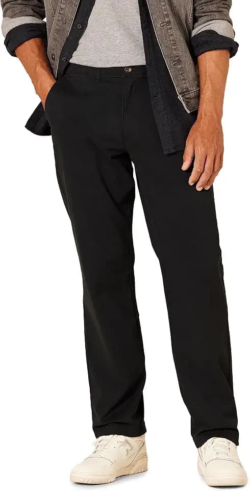 Amazon Essentials Herren Legere Stretch-Chinohose mit klassischer Passform
