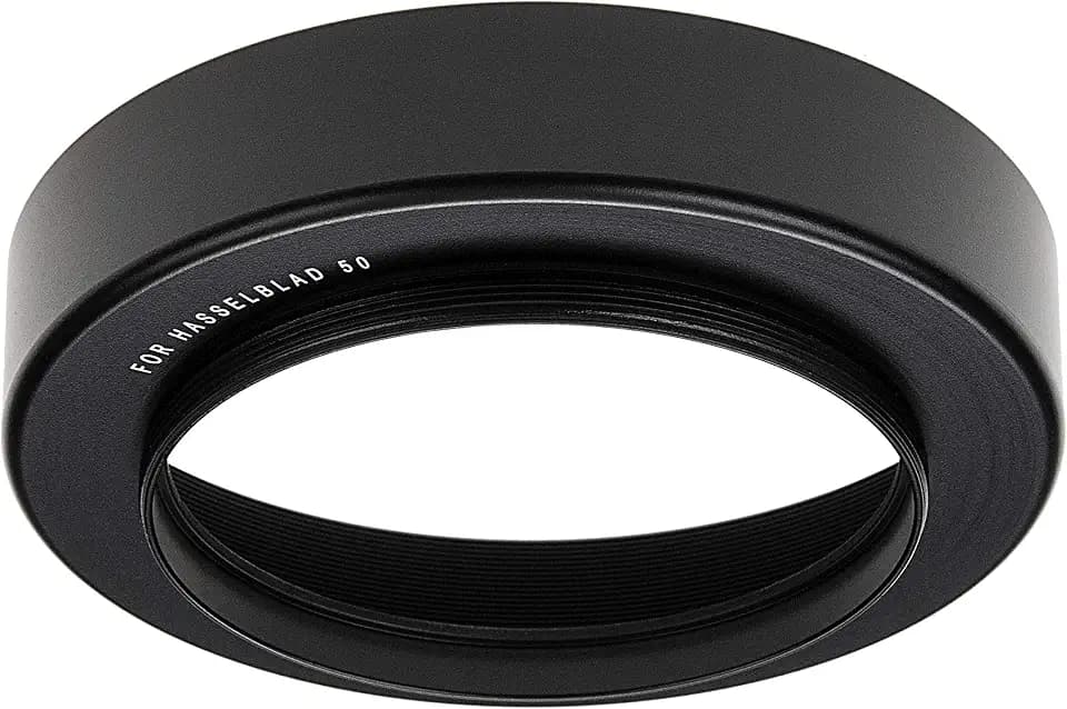 Fotodiox Pro Replacement Lens Hood Compatible with Hasselblad Distagon C 50mm T* Lenses – All Metal Lens Hood