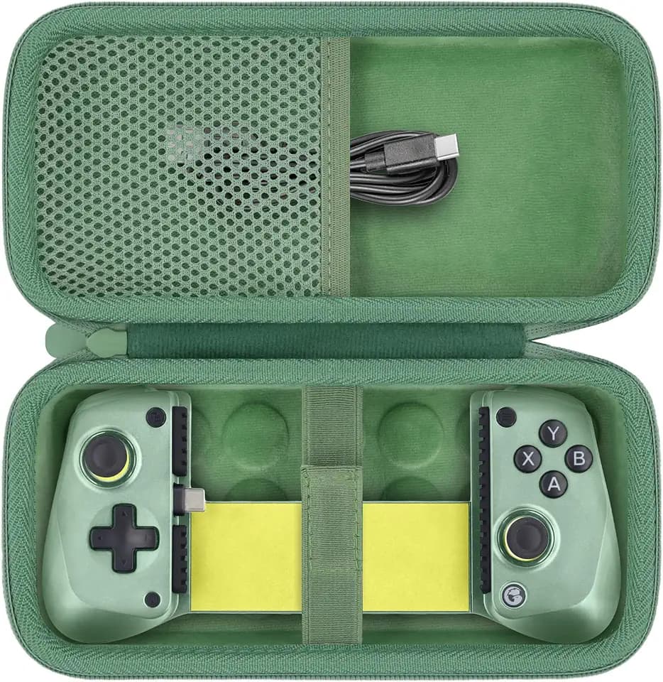 Aenllosi Hard Case for GameSir X5s/GameSir X5 Lite Gaming Controller, Green