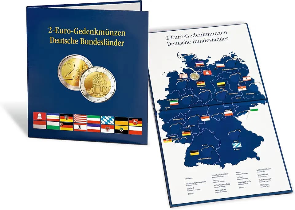 Presso Münzalbum für 2 Euro Münzen "Deutsche Bundesländer"