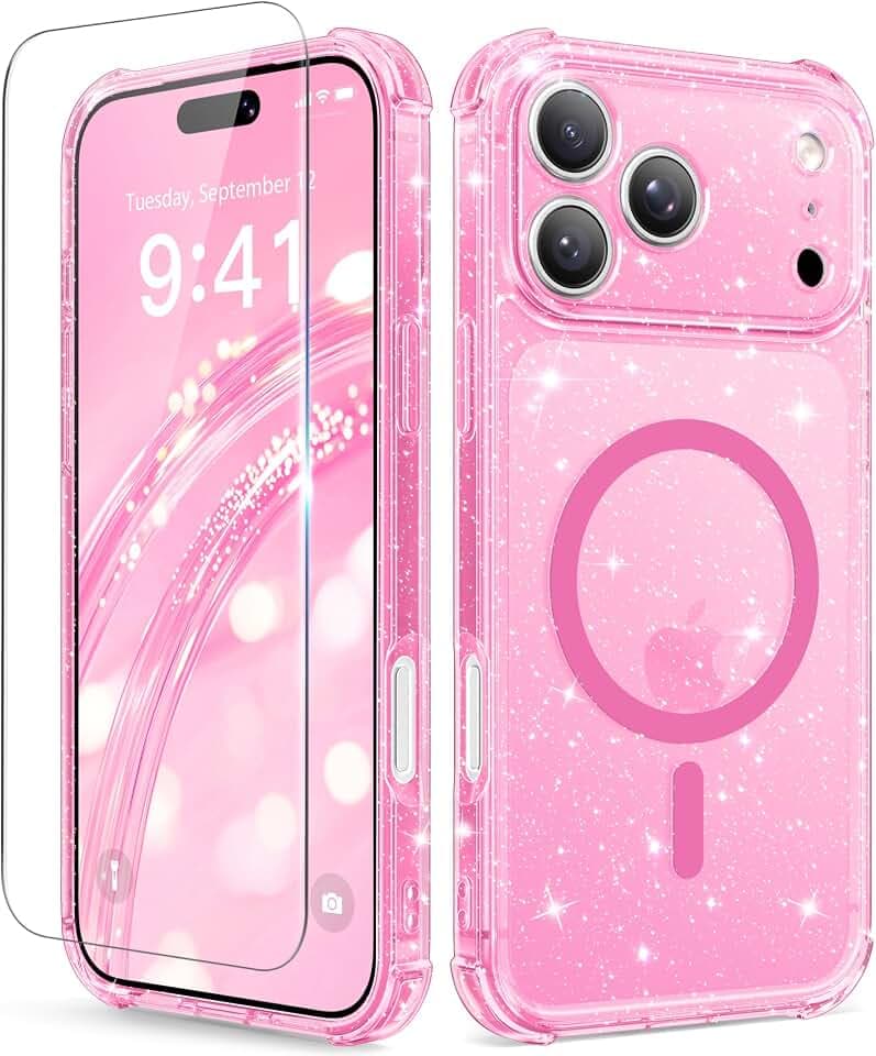 BERFY Schutzhülle für iPhone 18 Pro / iPhone 17 Pro, 16 cm (6,3 Zoll)