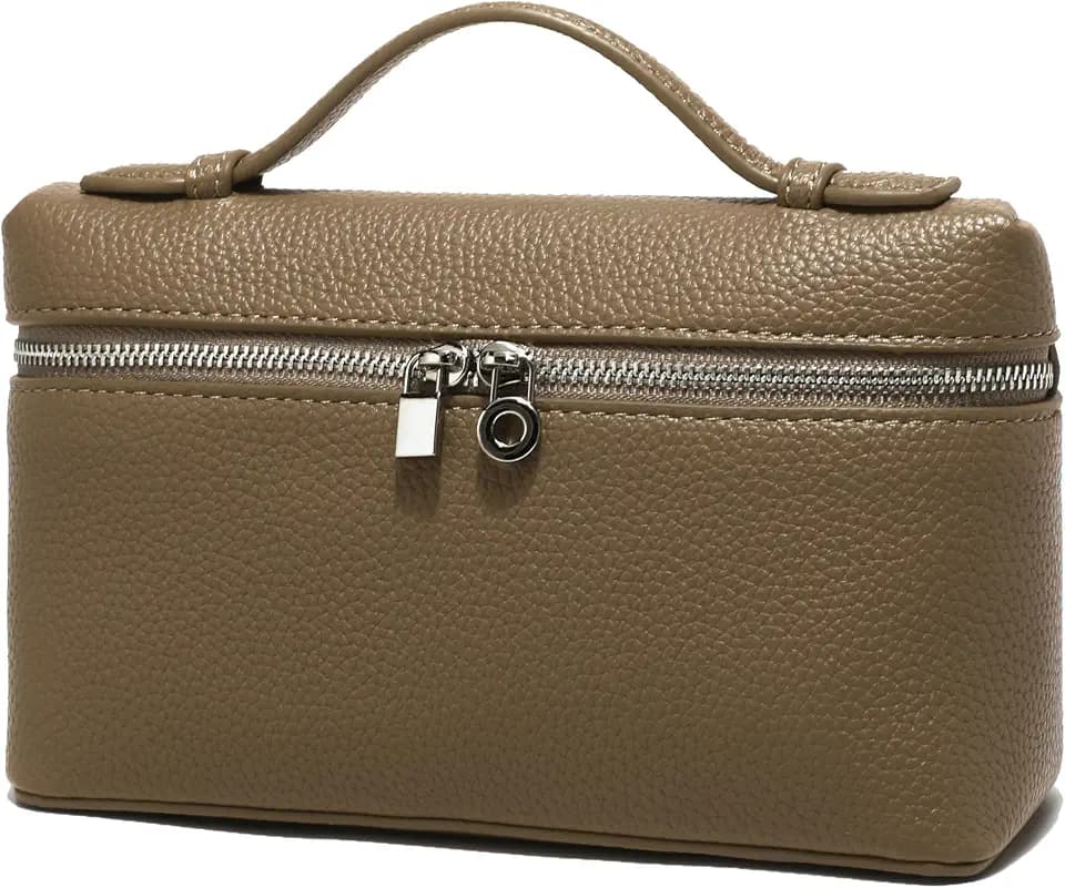 Rejolly Crossbody Bag for Women Small Top-Handle Leather Pouch Purse Shoulder Handbag