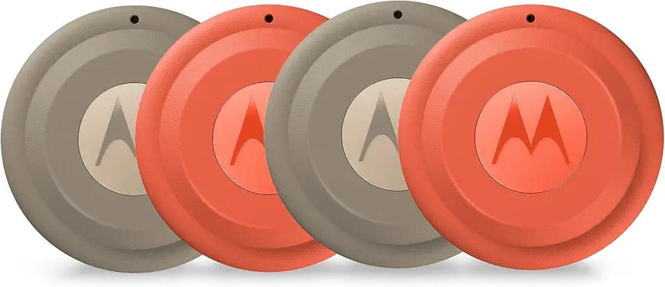 Motorola Moto Tag 4er Pack Smart Tracker 2X Laurel Oak 2X Arabesque