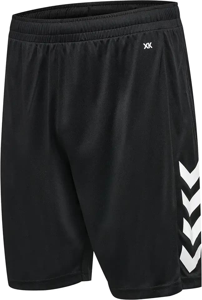 hummel Core XK Poly Sport Shorts Herren - Sporthose Kurz - Kurze Hose für Gym & Training mit Verstellbarem Kordelzug im Hosenbund - Normale Passform - Atmungsaktiv & Schnelltrocknend