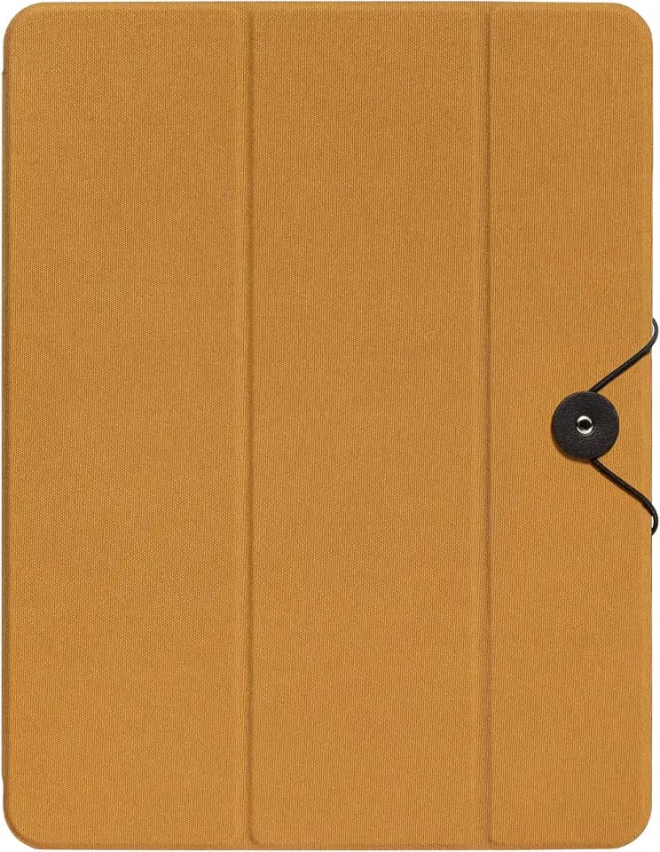 Native Union W.F.A iPad Folio – Foldable Stand and Cover Made of Recycled Materials Compatible with iPad Air 13" M2, iPad Pro 12.9" with Easy Magnetic Attachment and Button and String Design (Kraft)