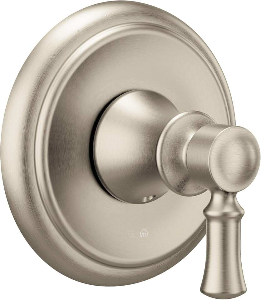 Moen UT2031BN Dartmoor 1-Handle M-CORE Transfer Valve Trim Kit, Valve Required, Brushed Nickel