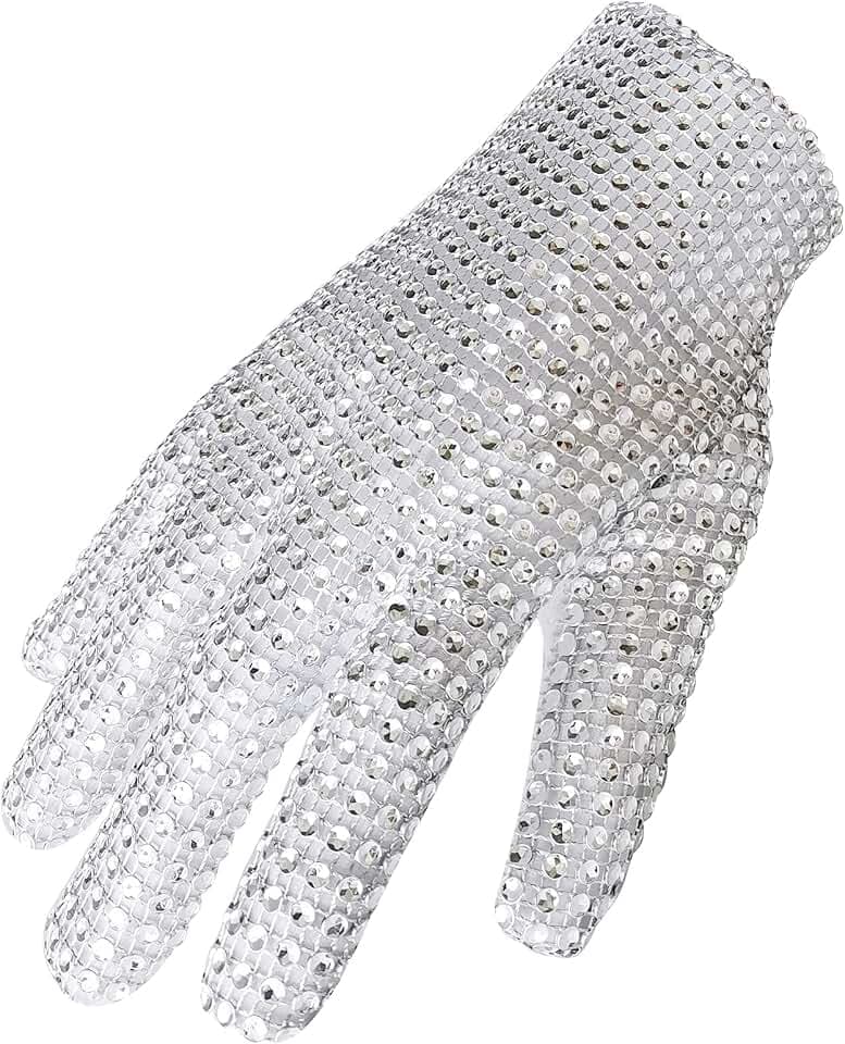 Michael Diamond Handschuh für Kinder Fans Strass Handschuh Punk Rock MJ Handschuhe Weihnachtsgeschenk