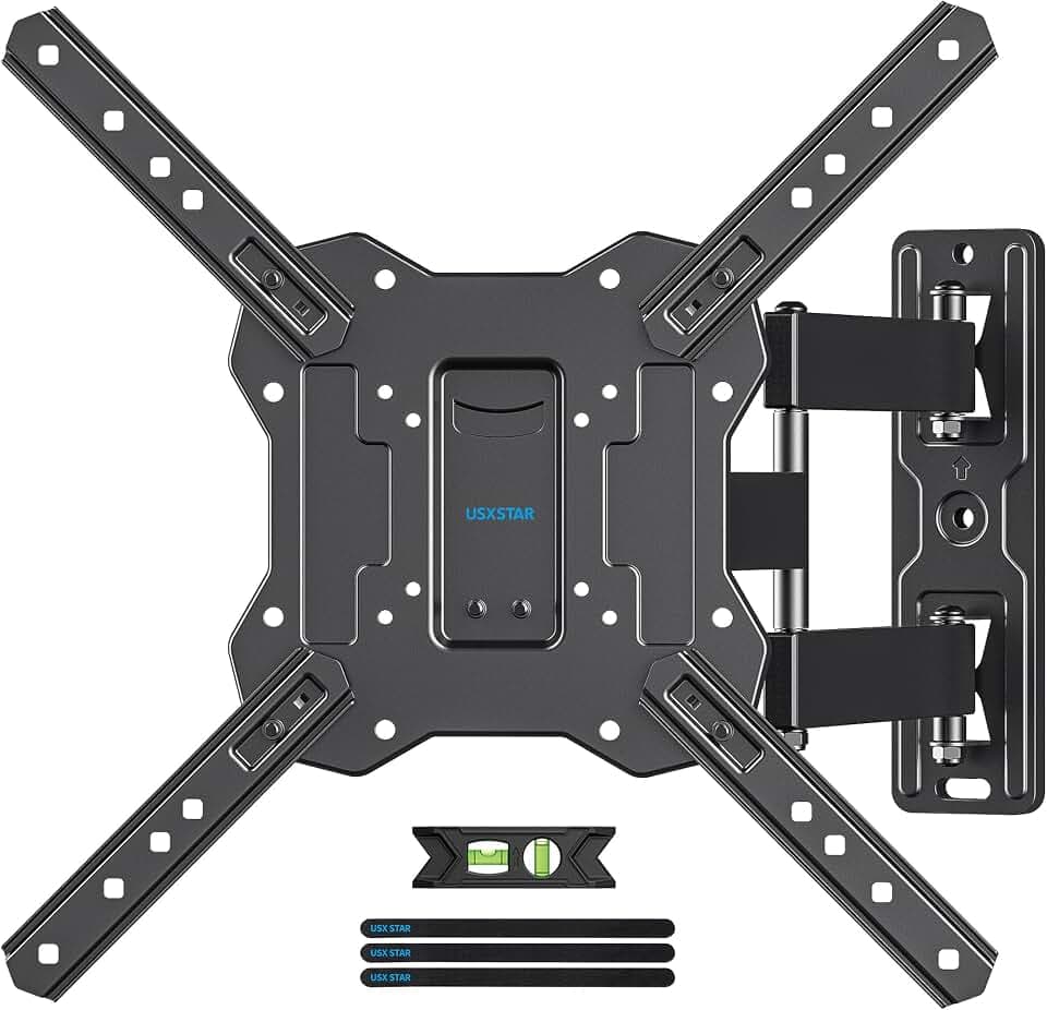 USX STAR UL Listed Full Motion TV Wall Mount Bracket 32 40 50 55 60 TVs