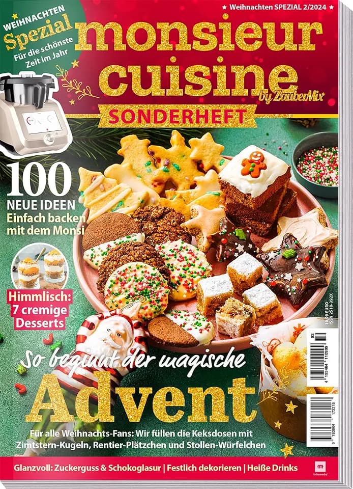 Monsieur Cuisine by ZauberMix - Weihnachts Sonderheft 02/24 - Advent - Backen - Geschenke zu Weihnachten