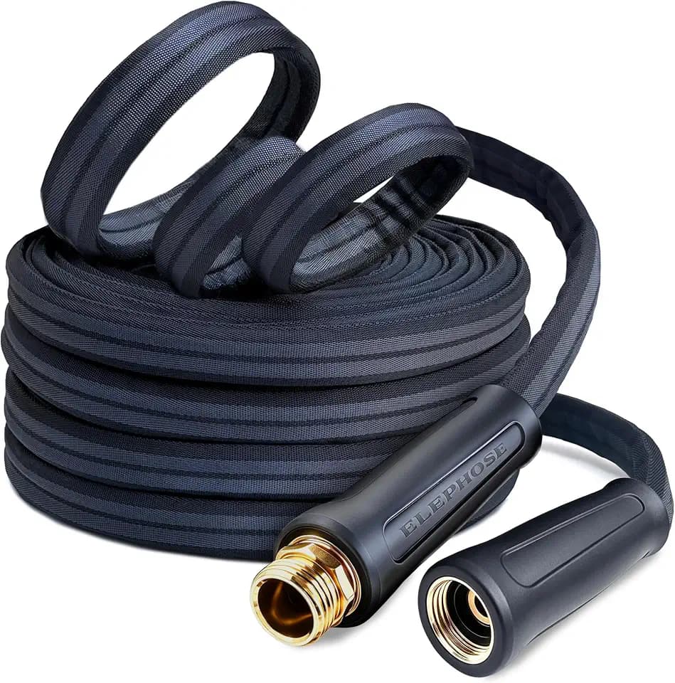 Flexible 100FT Garden Hose, Non-Expanding Lightweight Water Hose