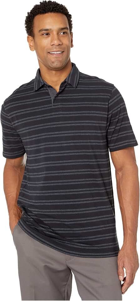 Under Armour Herren CC Scramble Streifen Charged Baumwolle Poloshirt